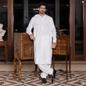 White Shalwar Kameez